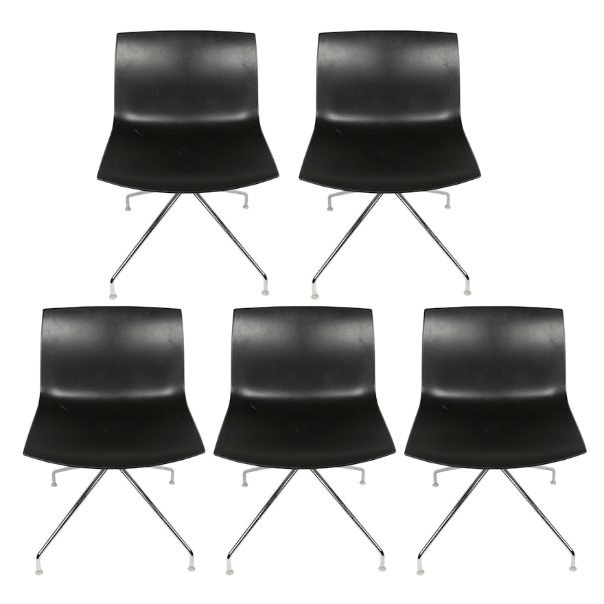 Italian Modern Lievore Molina Chairs for Arper