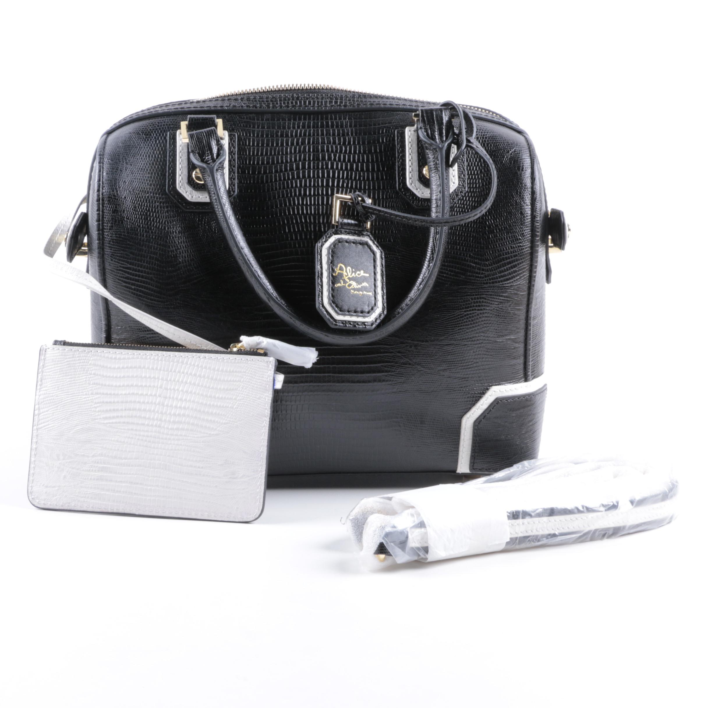 Alice and Olivia Leather Handbag