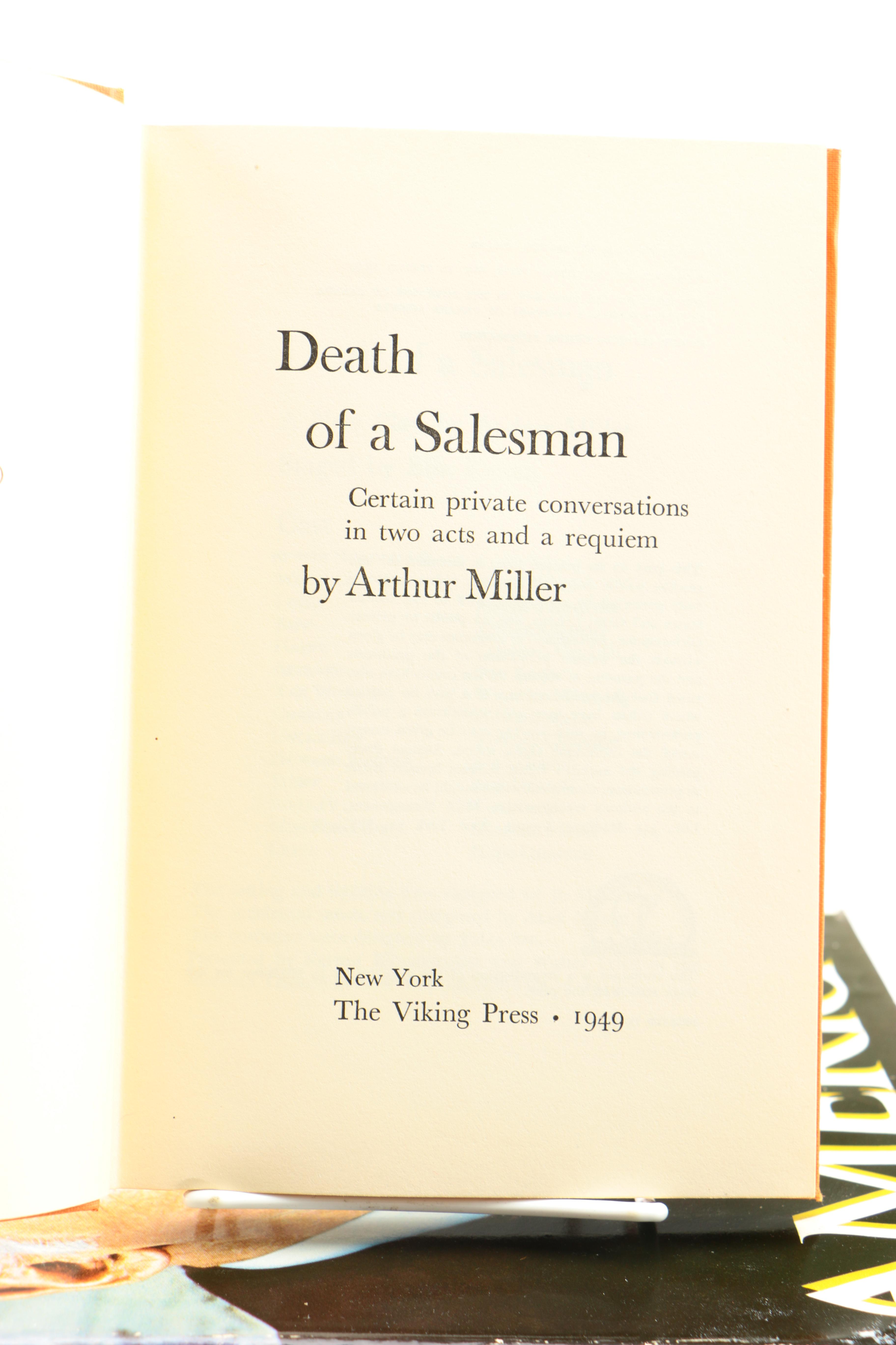 Books Including 1949 "Death of a Salesman"