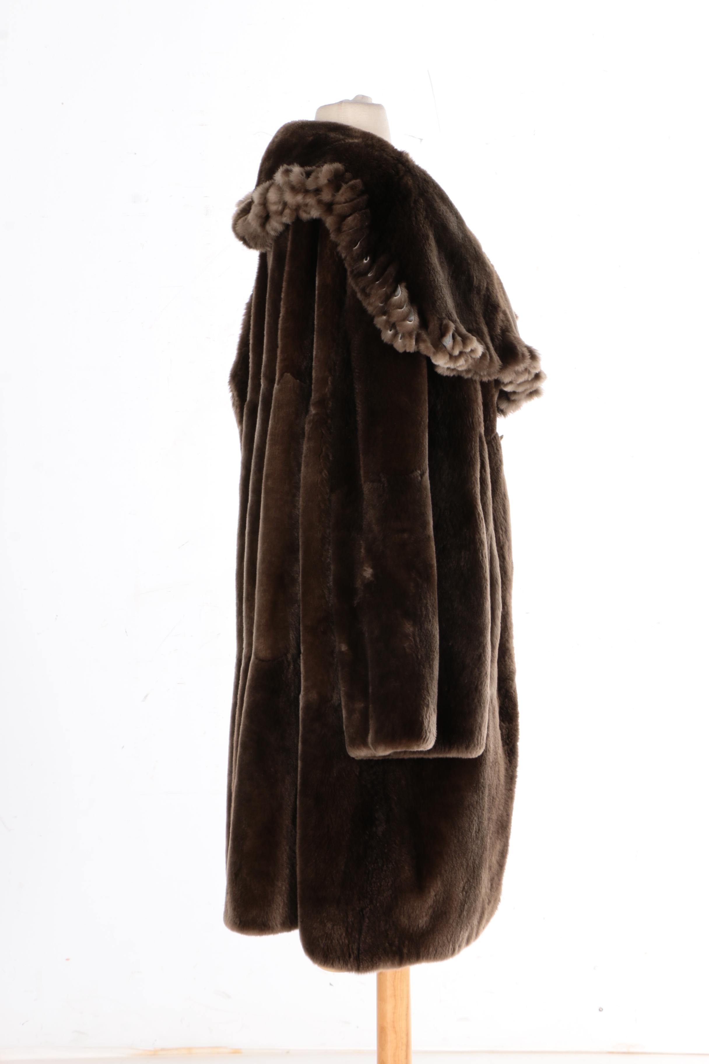 Reversible Sheared Beaver Coat