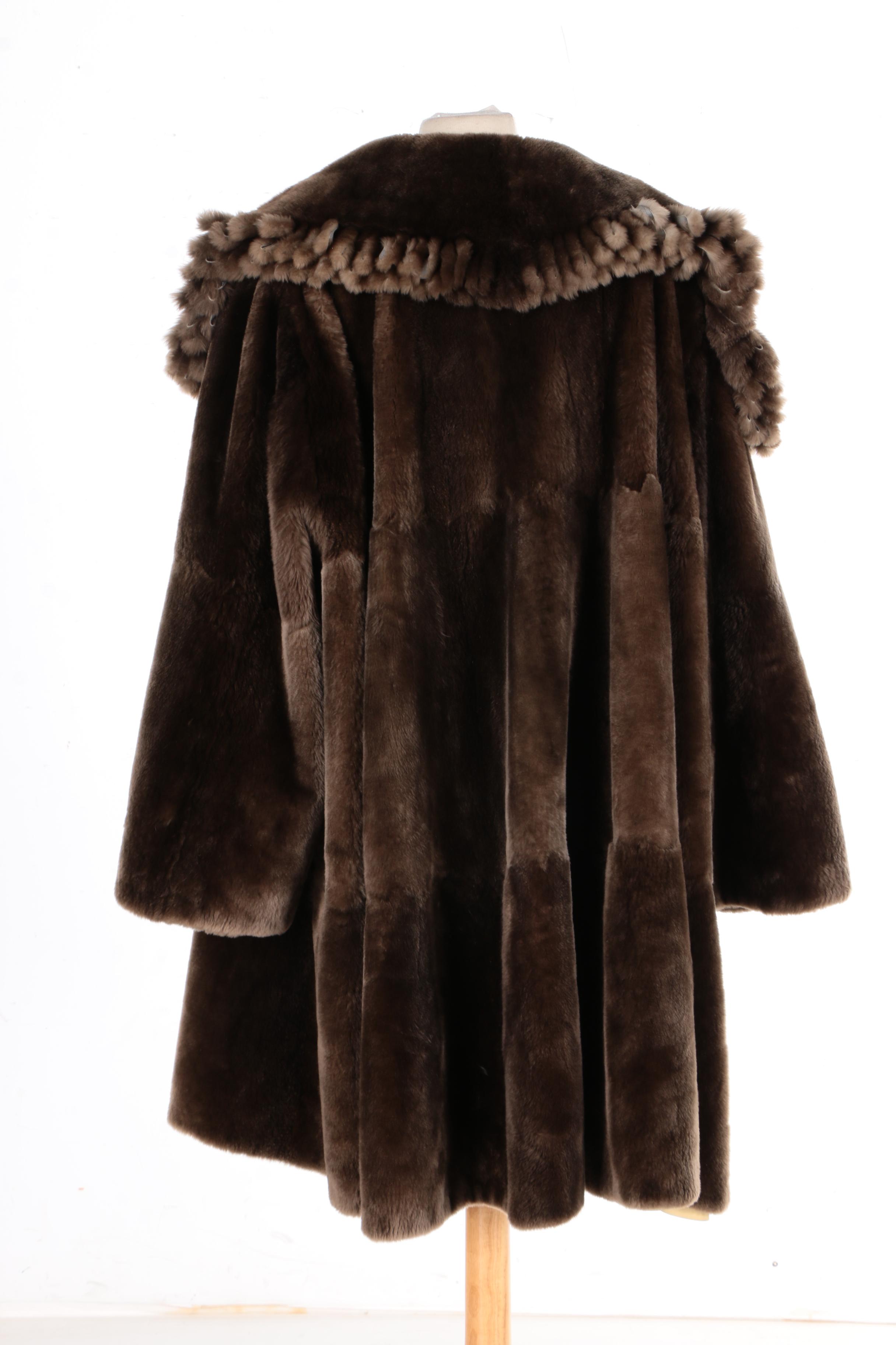 Reversible Sheared Beaver Coat