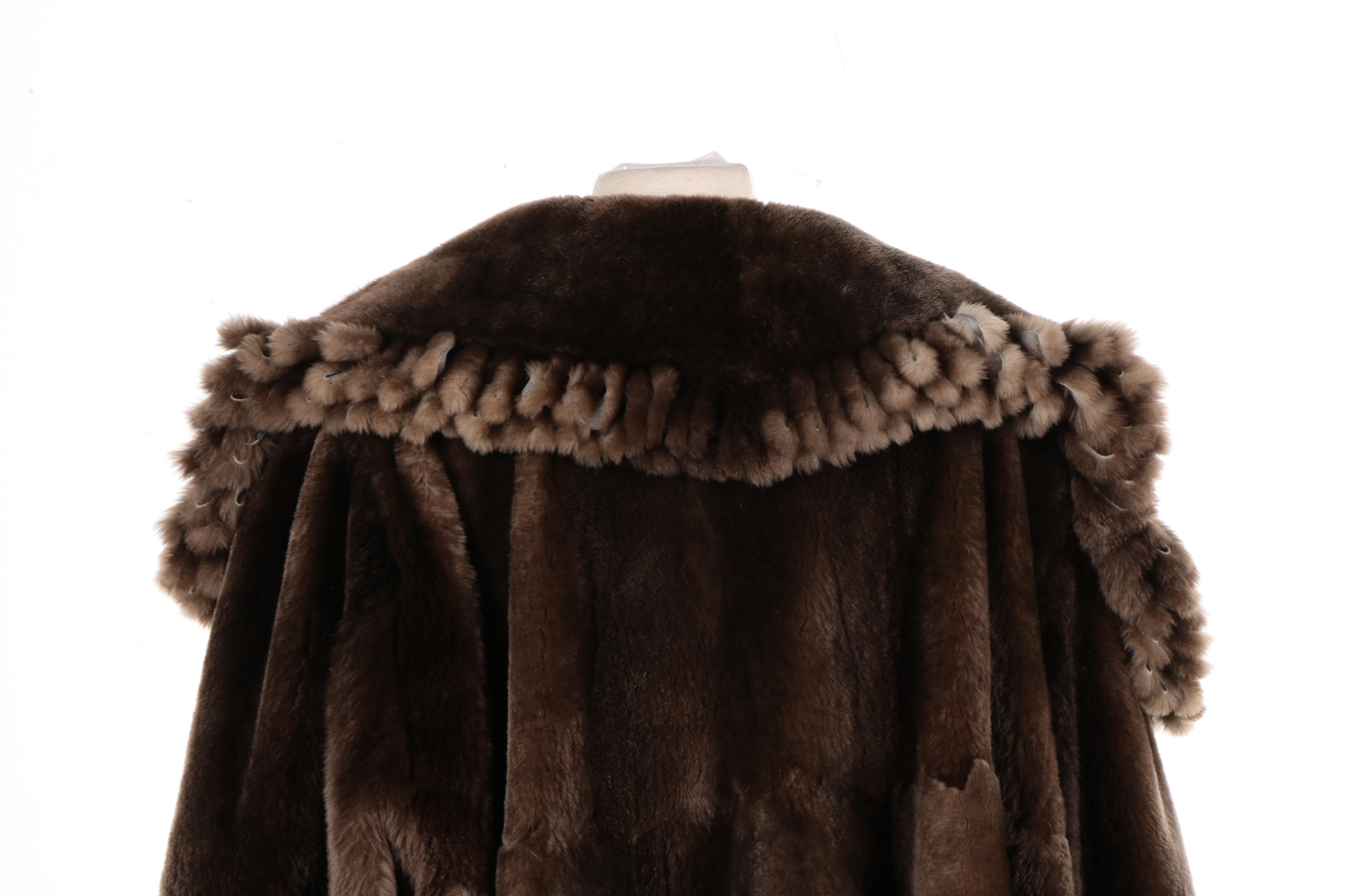 Reversible Sheared Beaver Coat