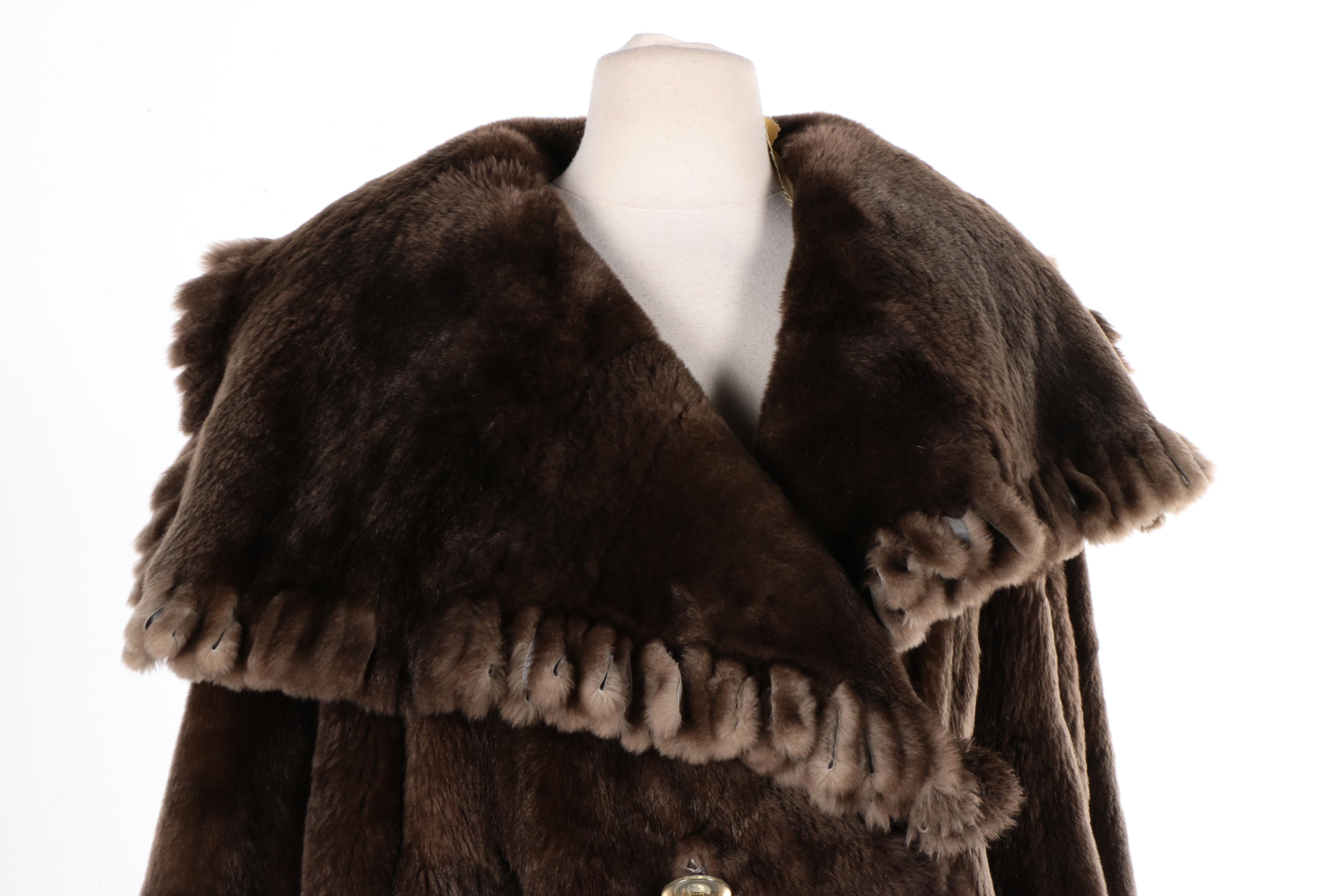 Reversible Sheared Beaver Coat