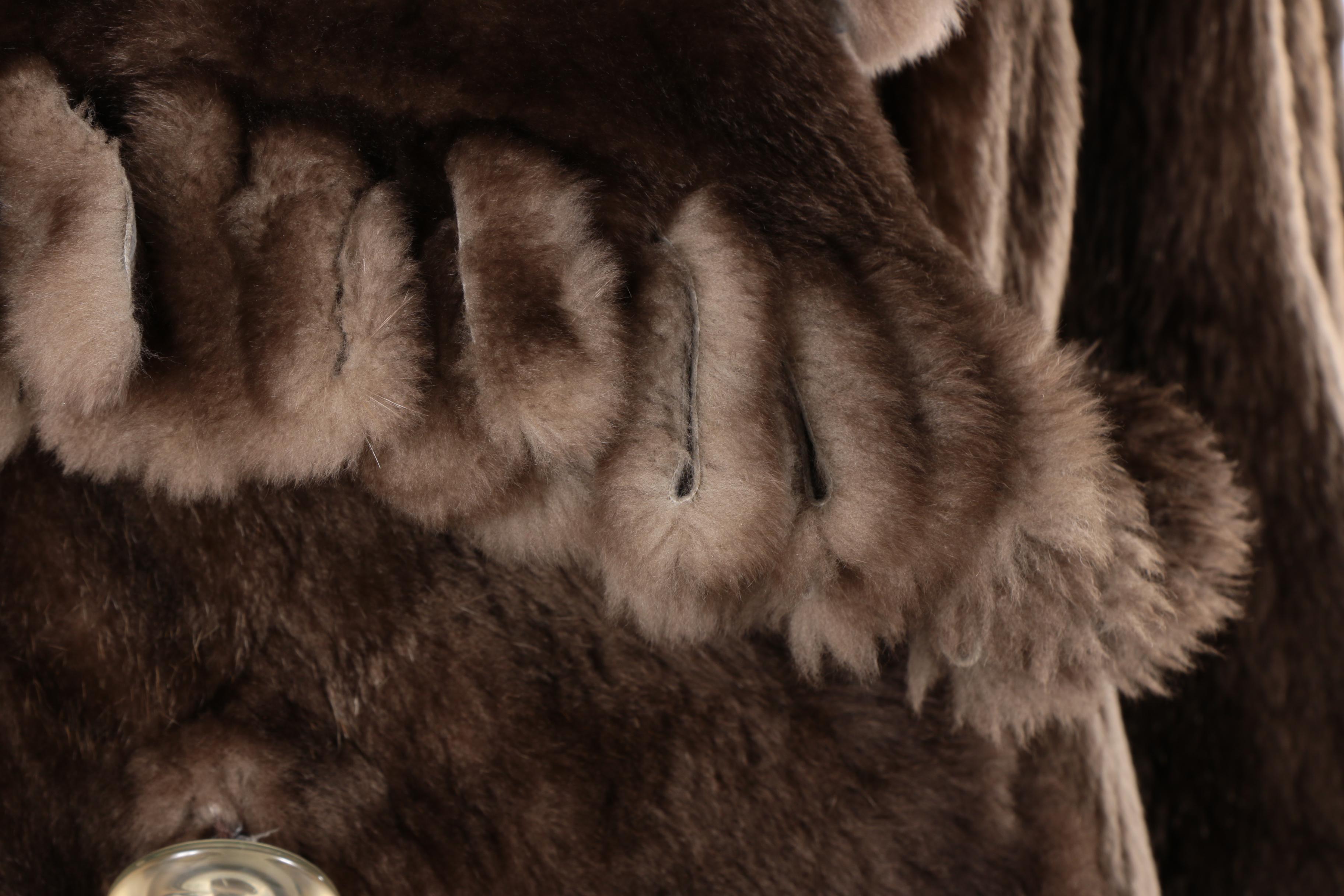 Reversible Sheared Beaver Coat