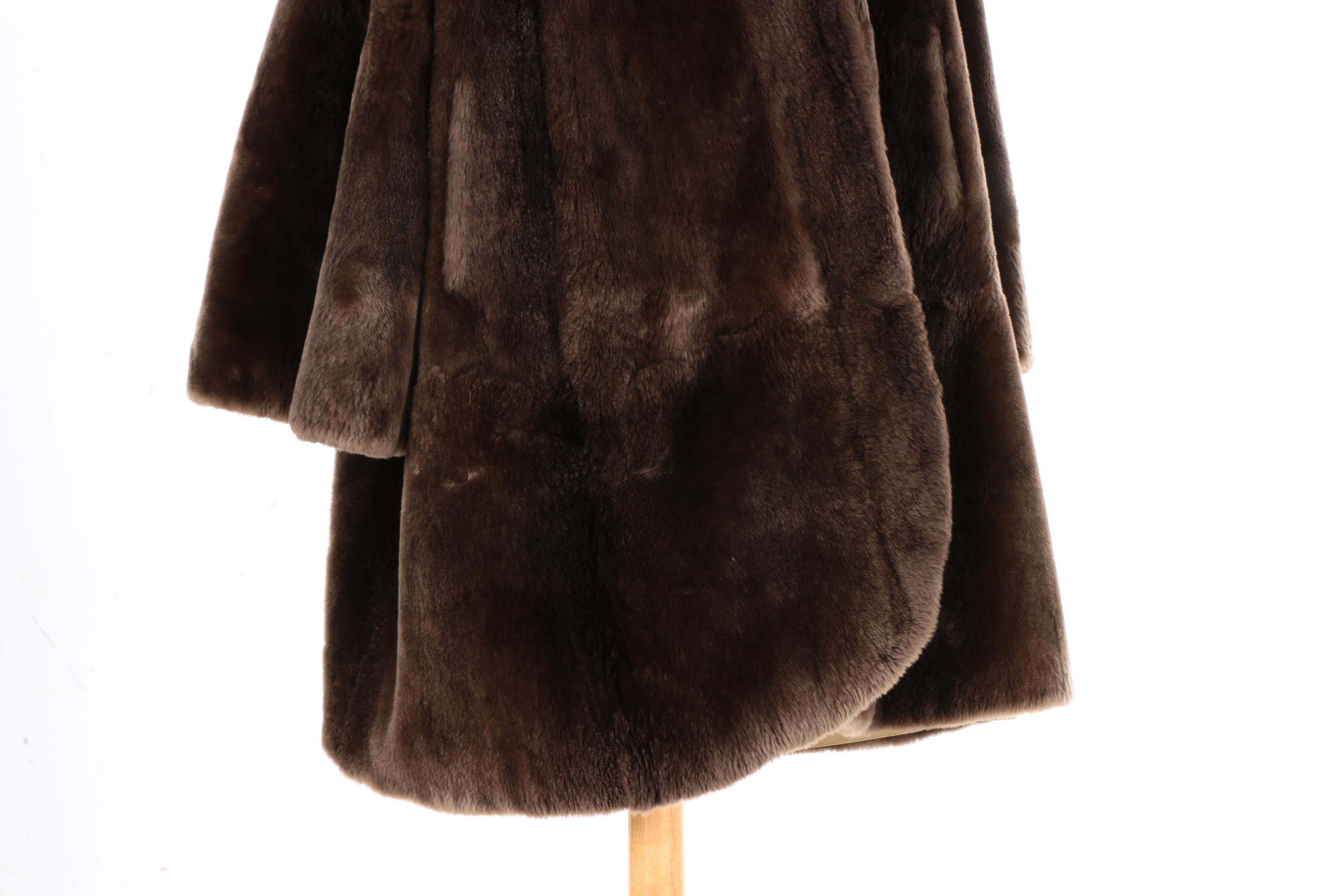 Reversible Sheared Beaver Coat