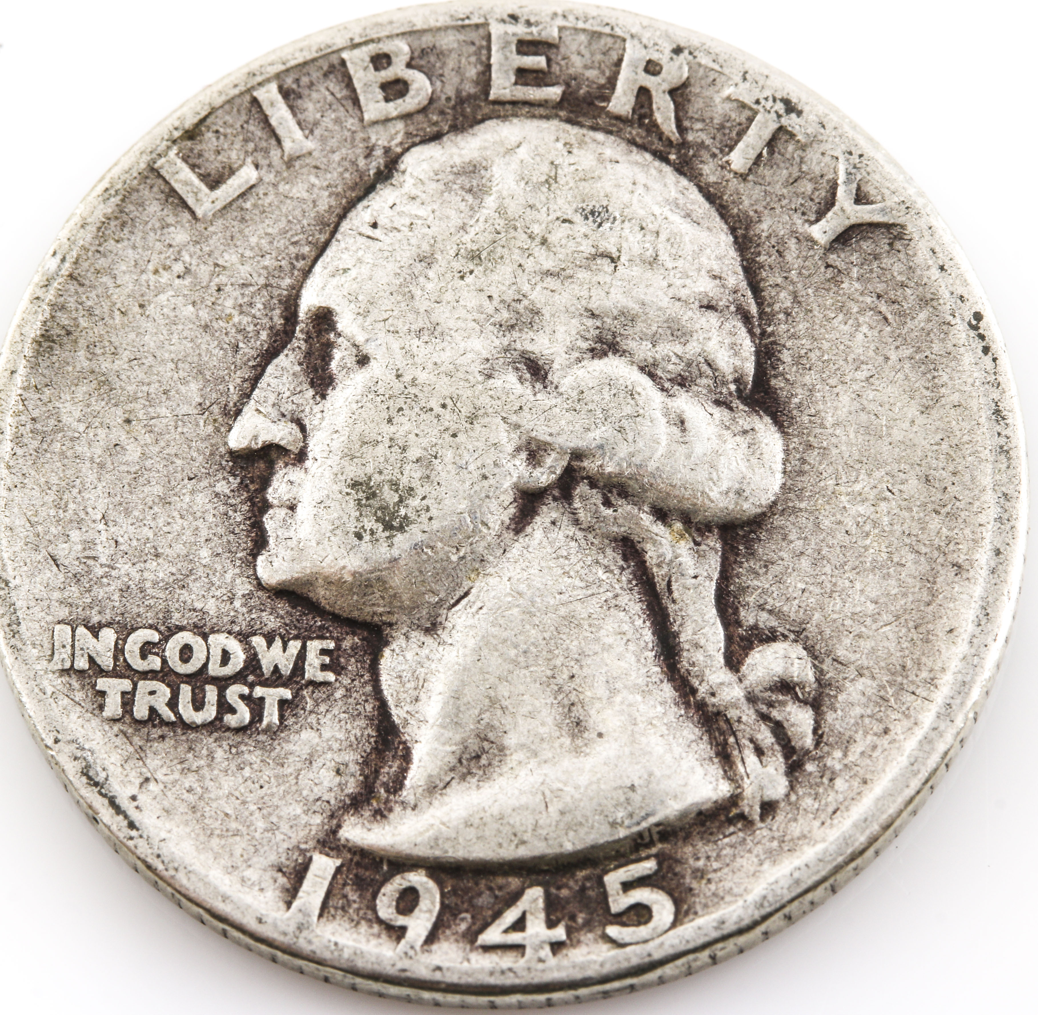 Group of 158 George Washington Silver Quarters from the 1940's