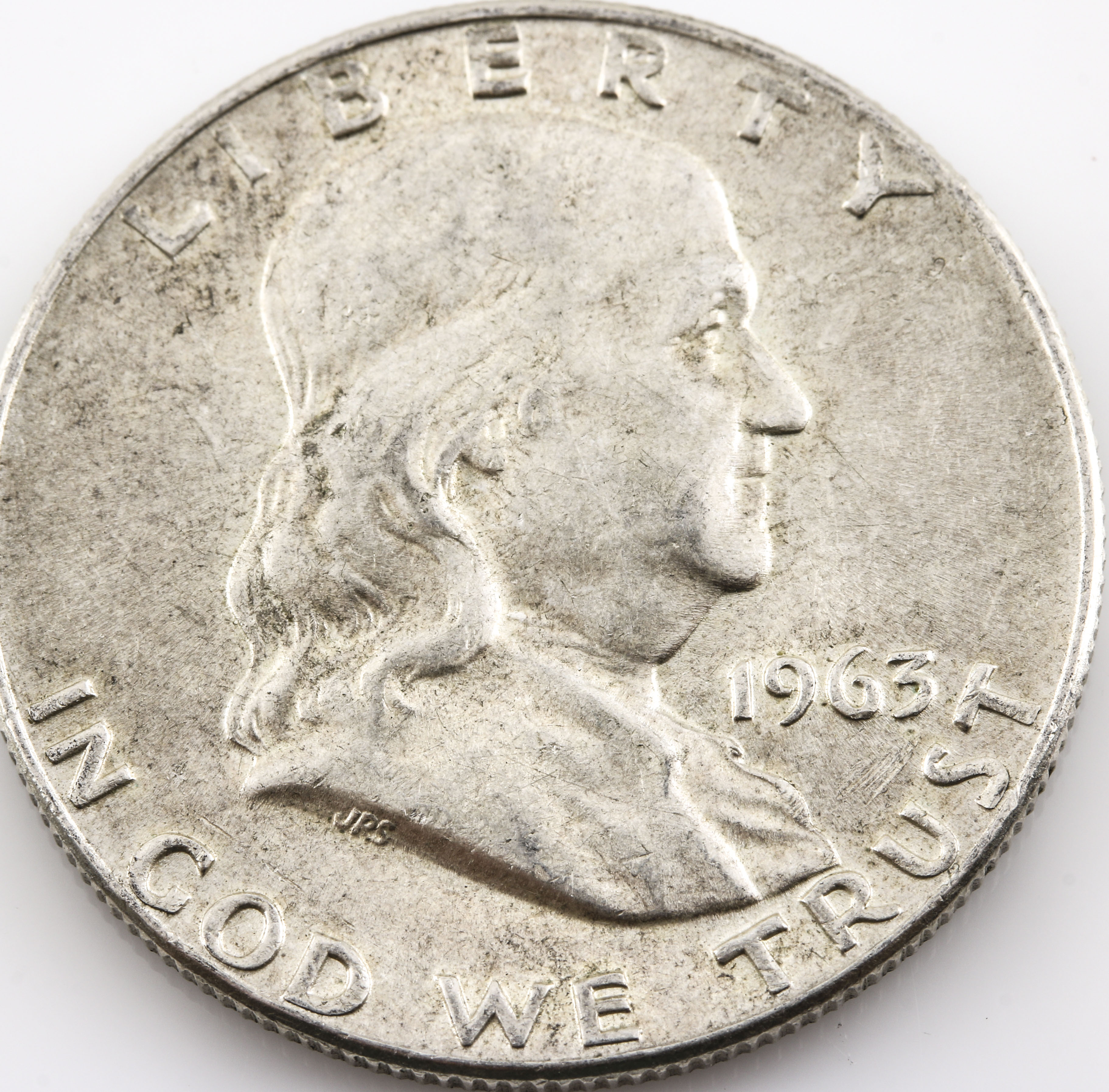 Group of Twenty Benjamin Franklin Silver Half Dollars