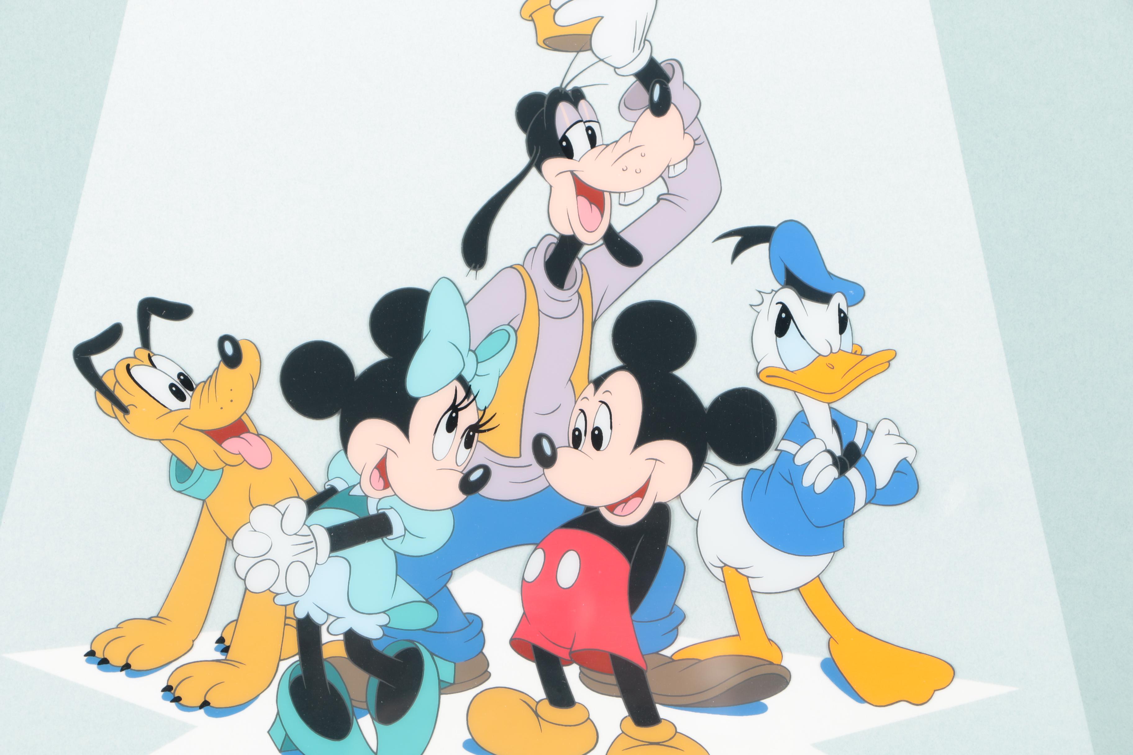 After Willie Ito Limited Edition Disney Sericel "The Fabulous Five"