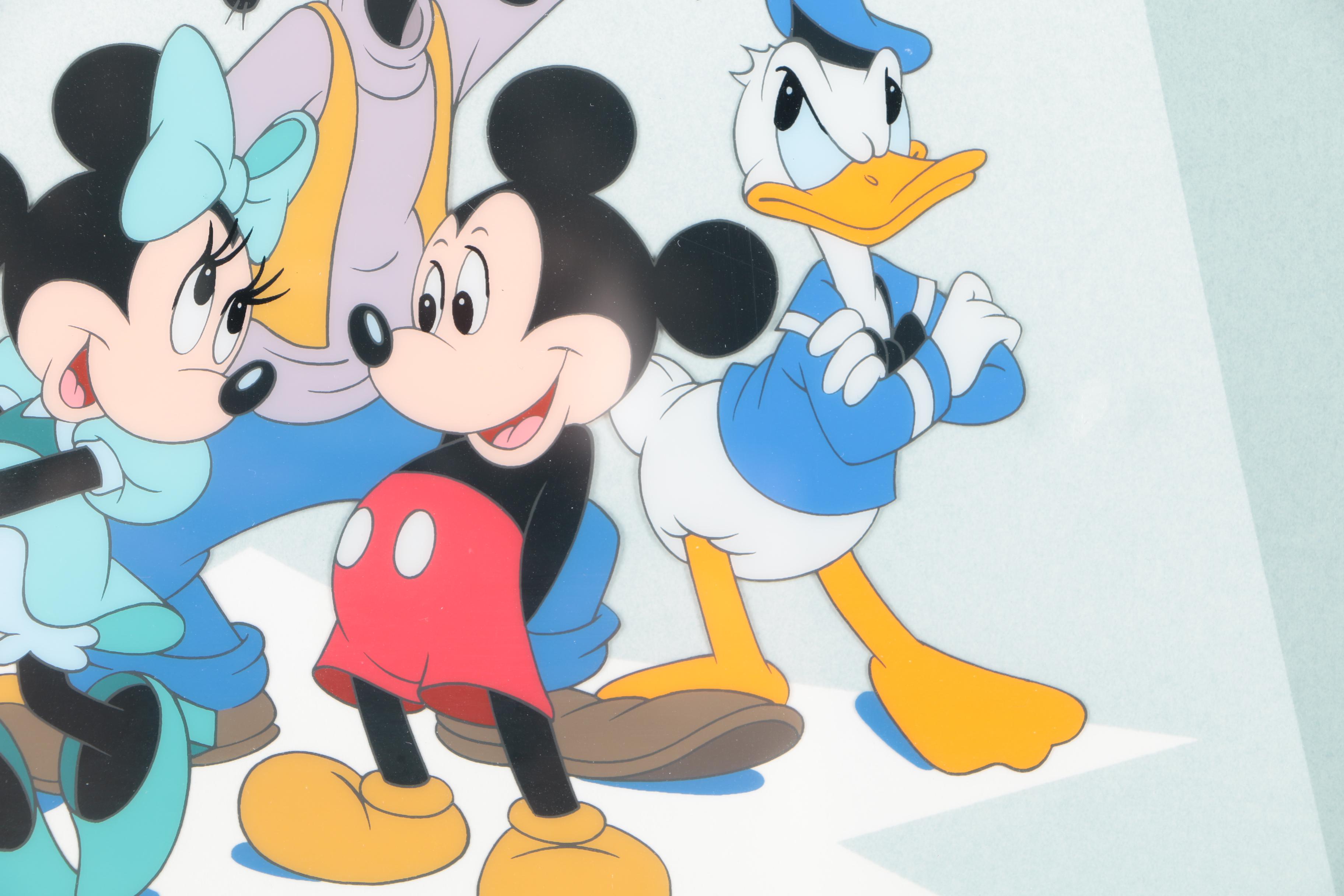 After Willie Ito Limited Edition Disney Sericel "The Fabulous Five"