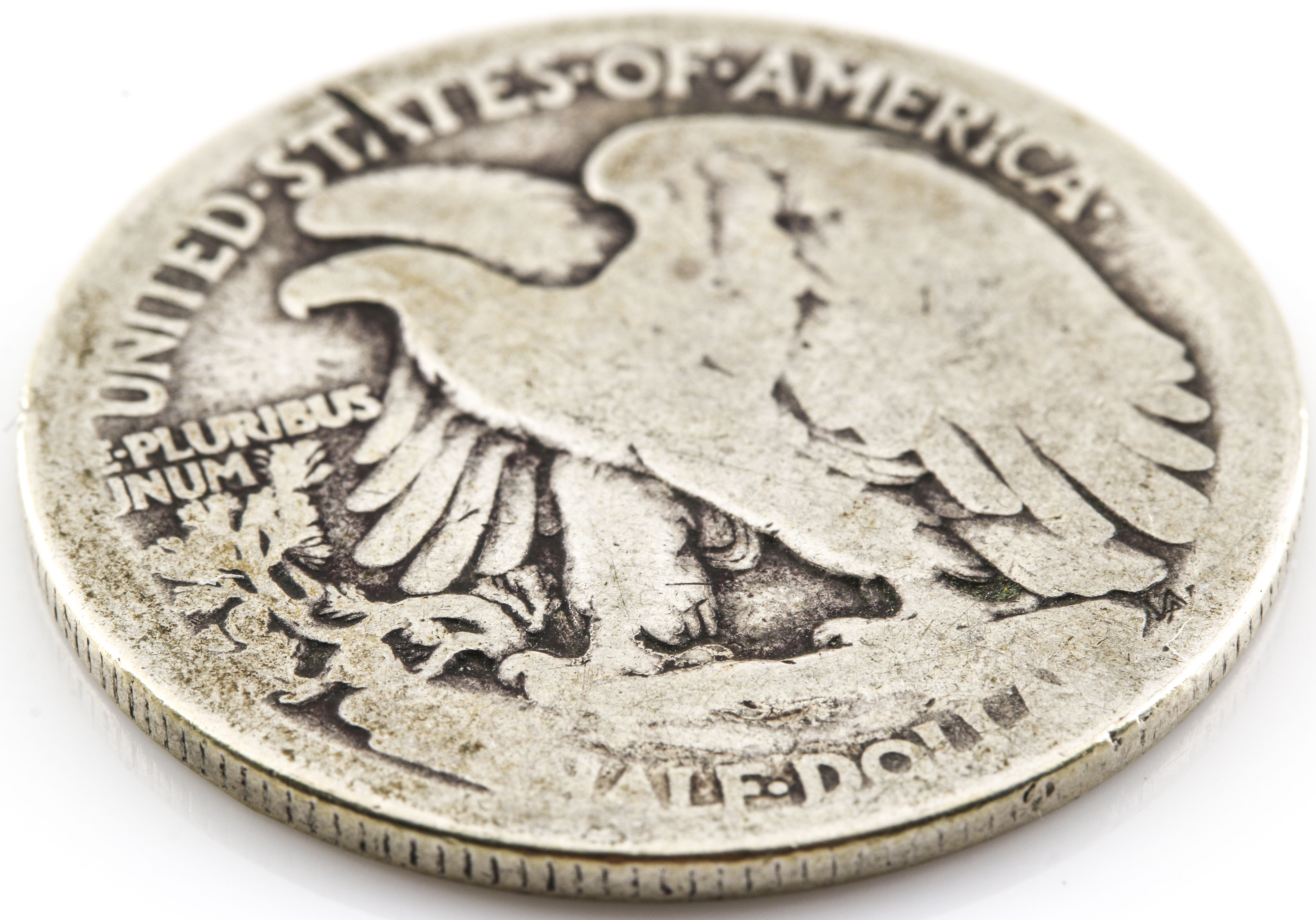 1917 S (Obverse) Walking Liberty Silver Half Dollar