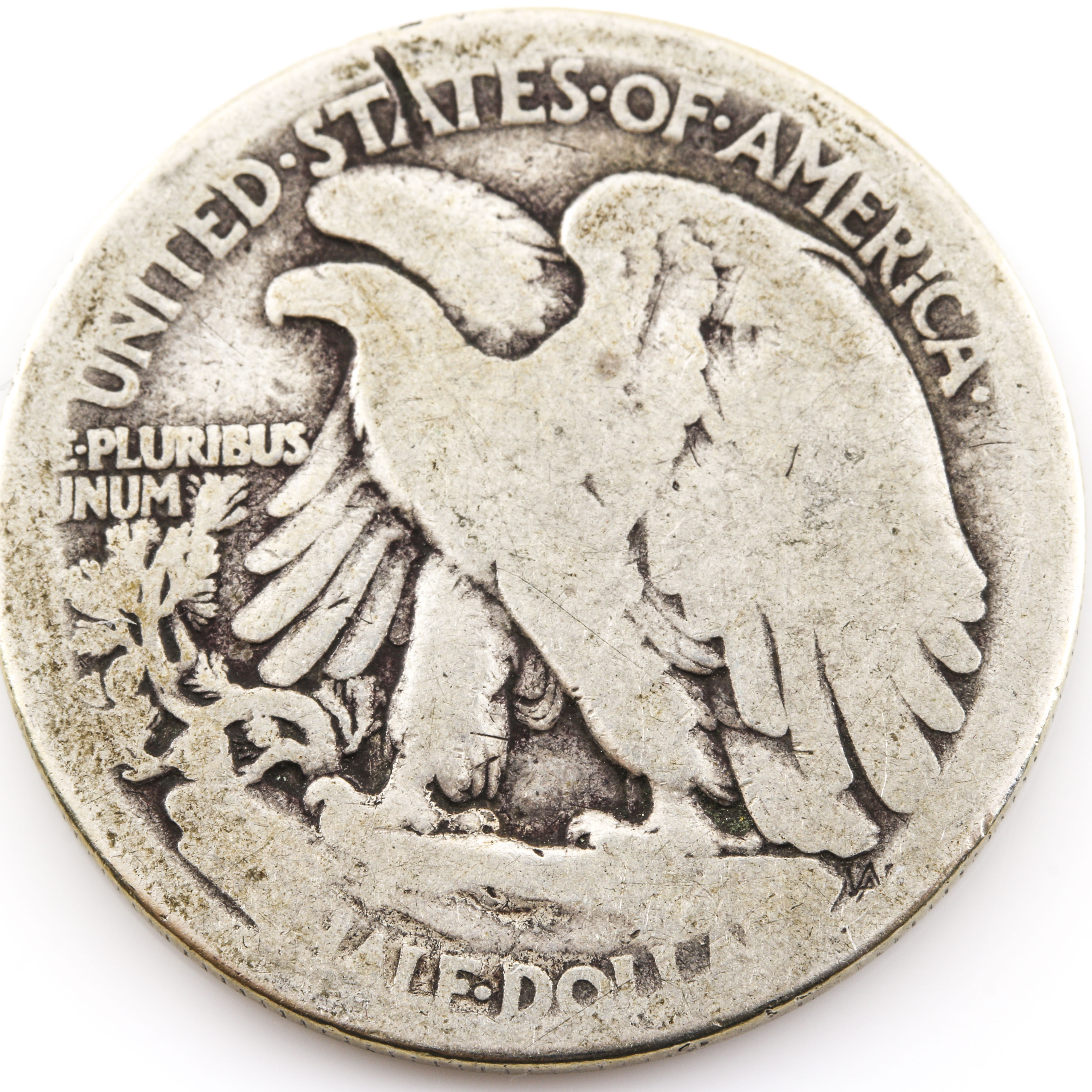 1917 S (Obverse) Walking Liberty Silver Half Dollar