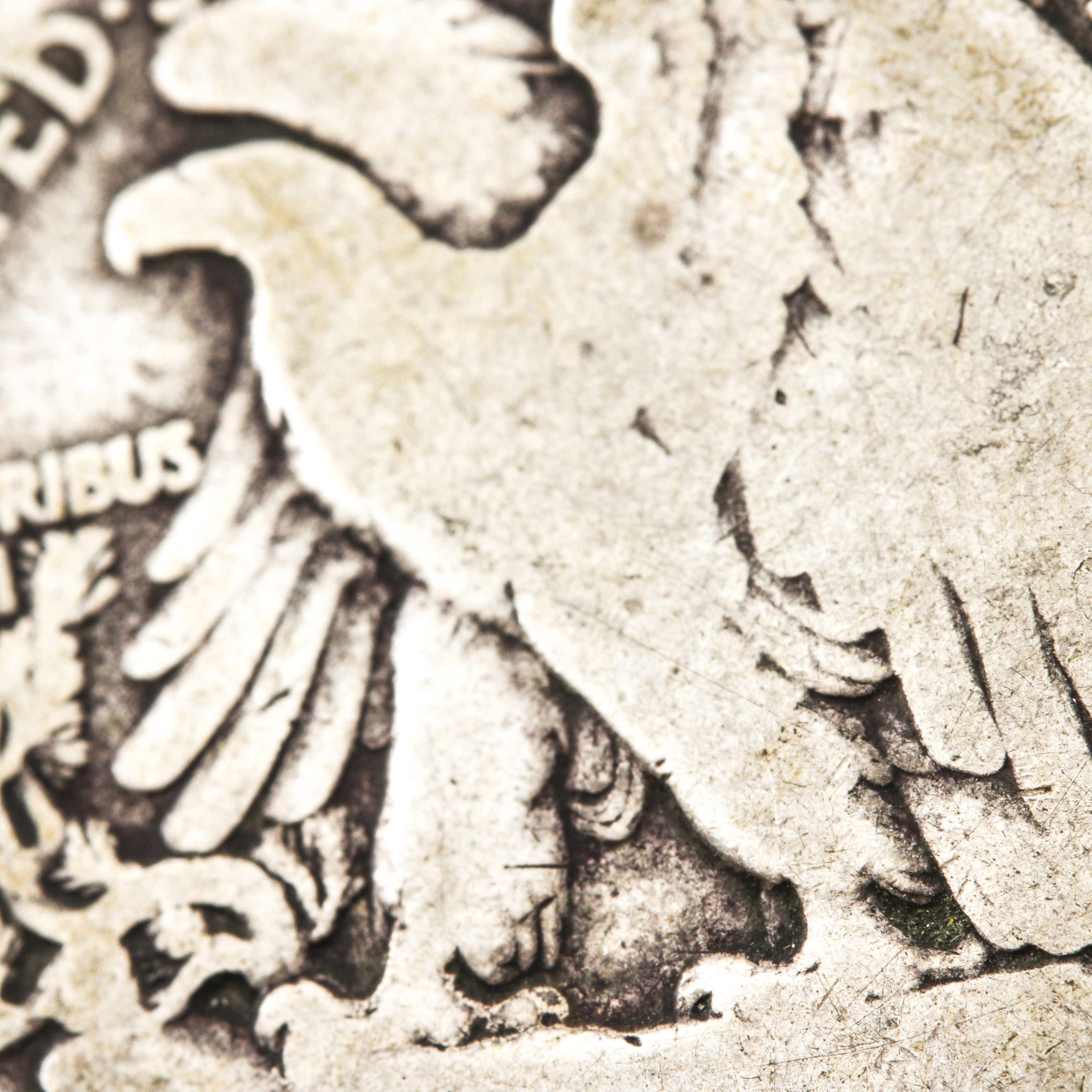 1917 S (Obverse) Walking Liberty Silver Half Dollar