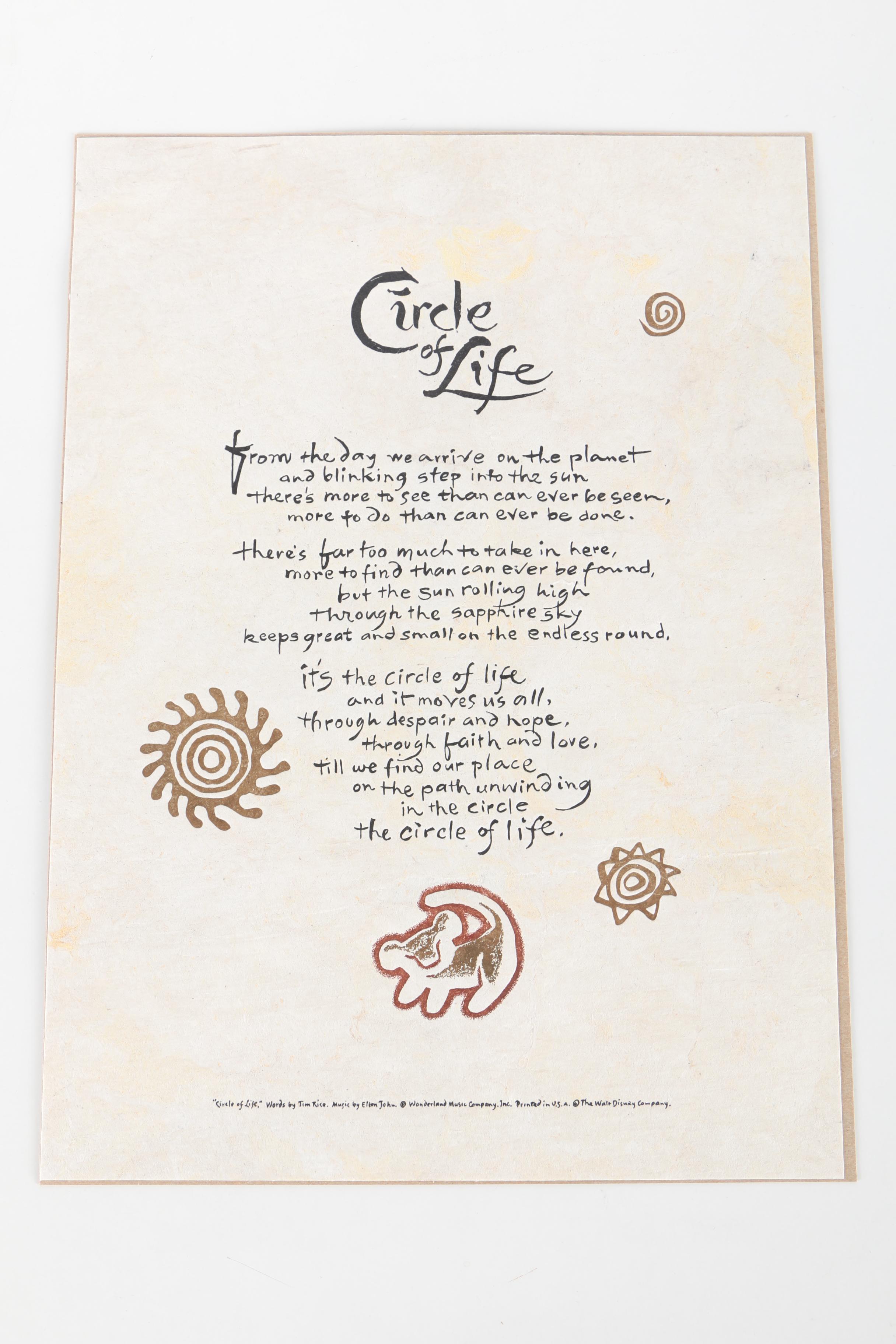 Walt Disney Company Prints