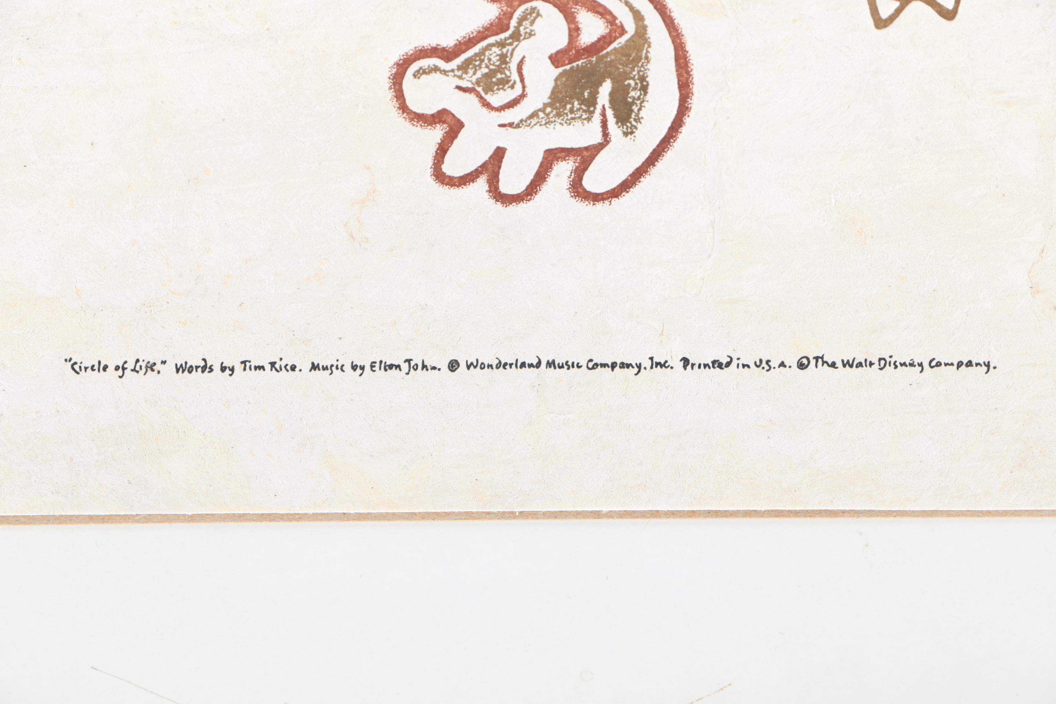 Walt Disney Company Prints