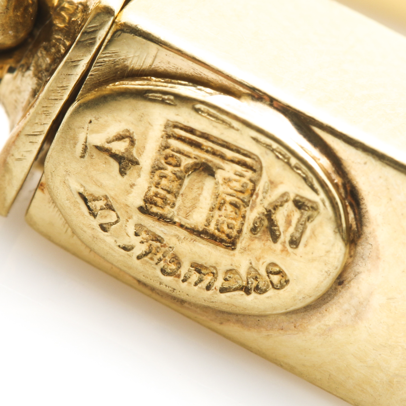 14K Yellow Gold Black Onyx Bead Necklace