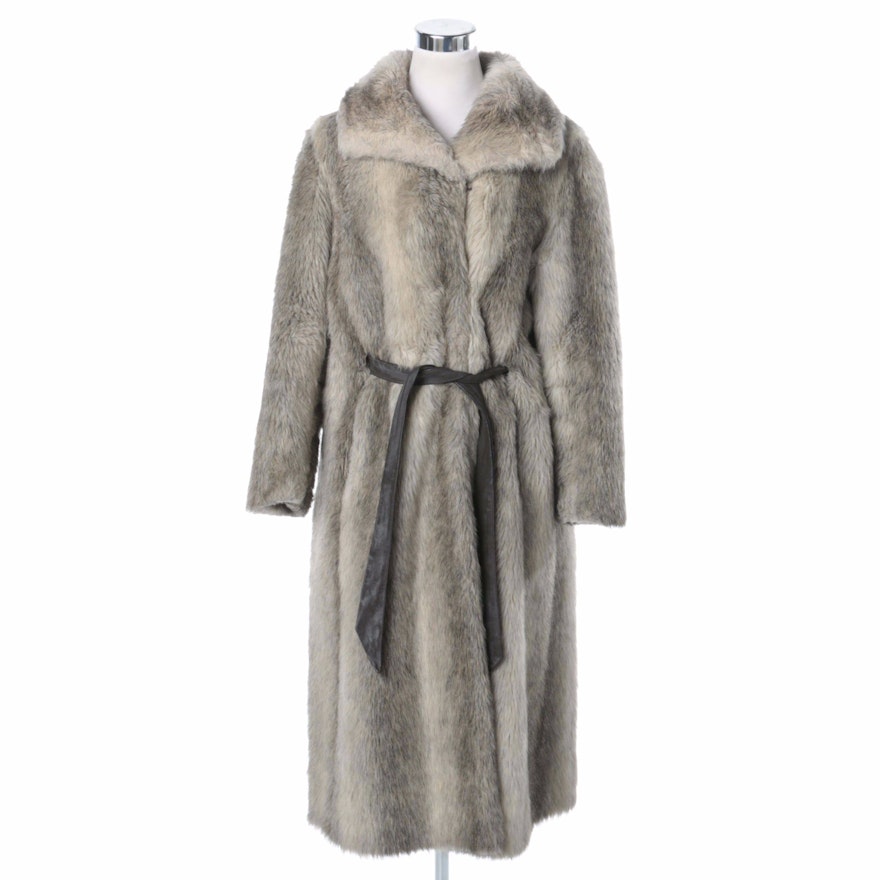 Vintage Lou Nierenberg Original Faux Fur Coat