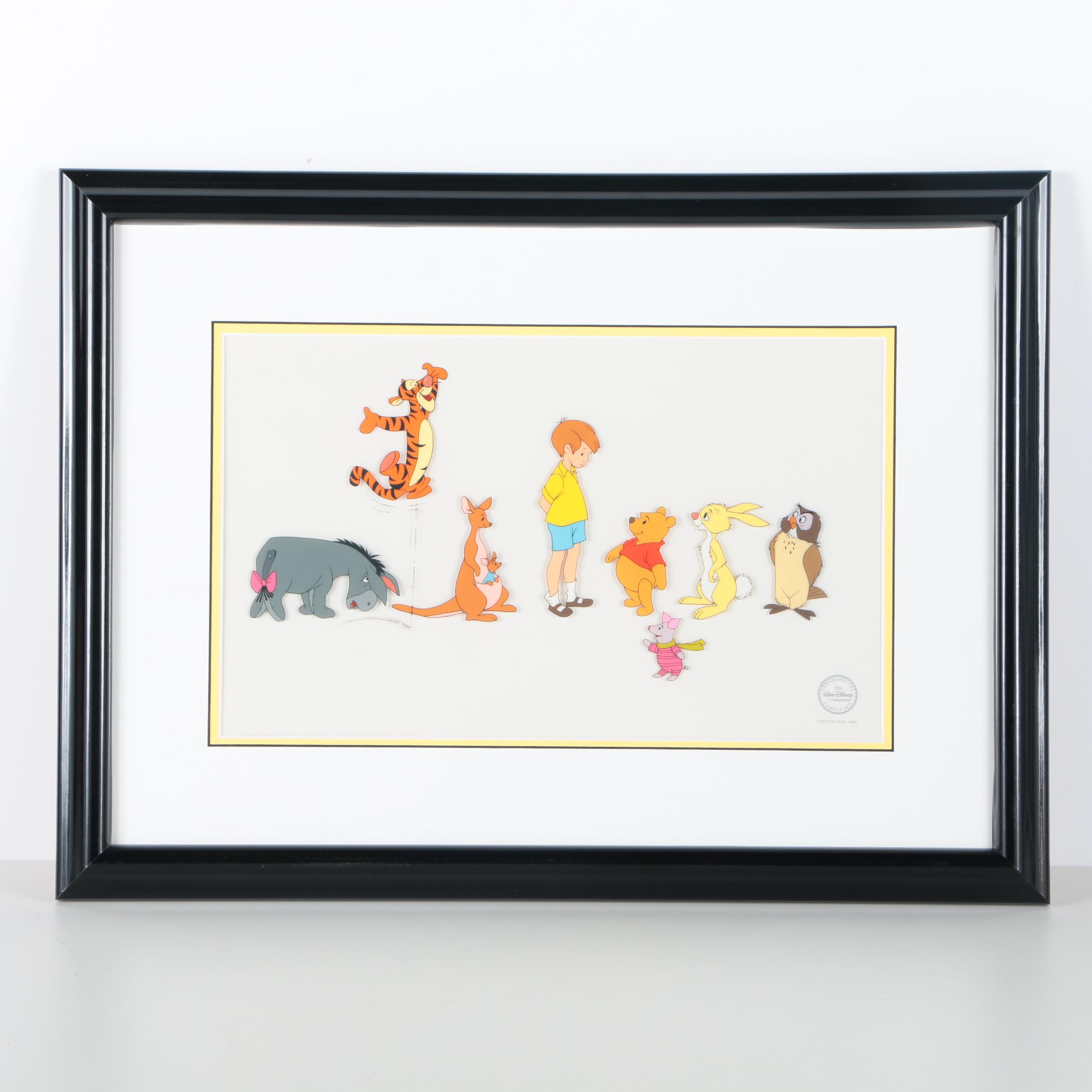 The Walt Disney Company Limited Edition Sericel "The Many Adventures of Winnie the Pooh"