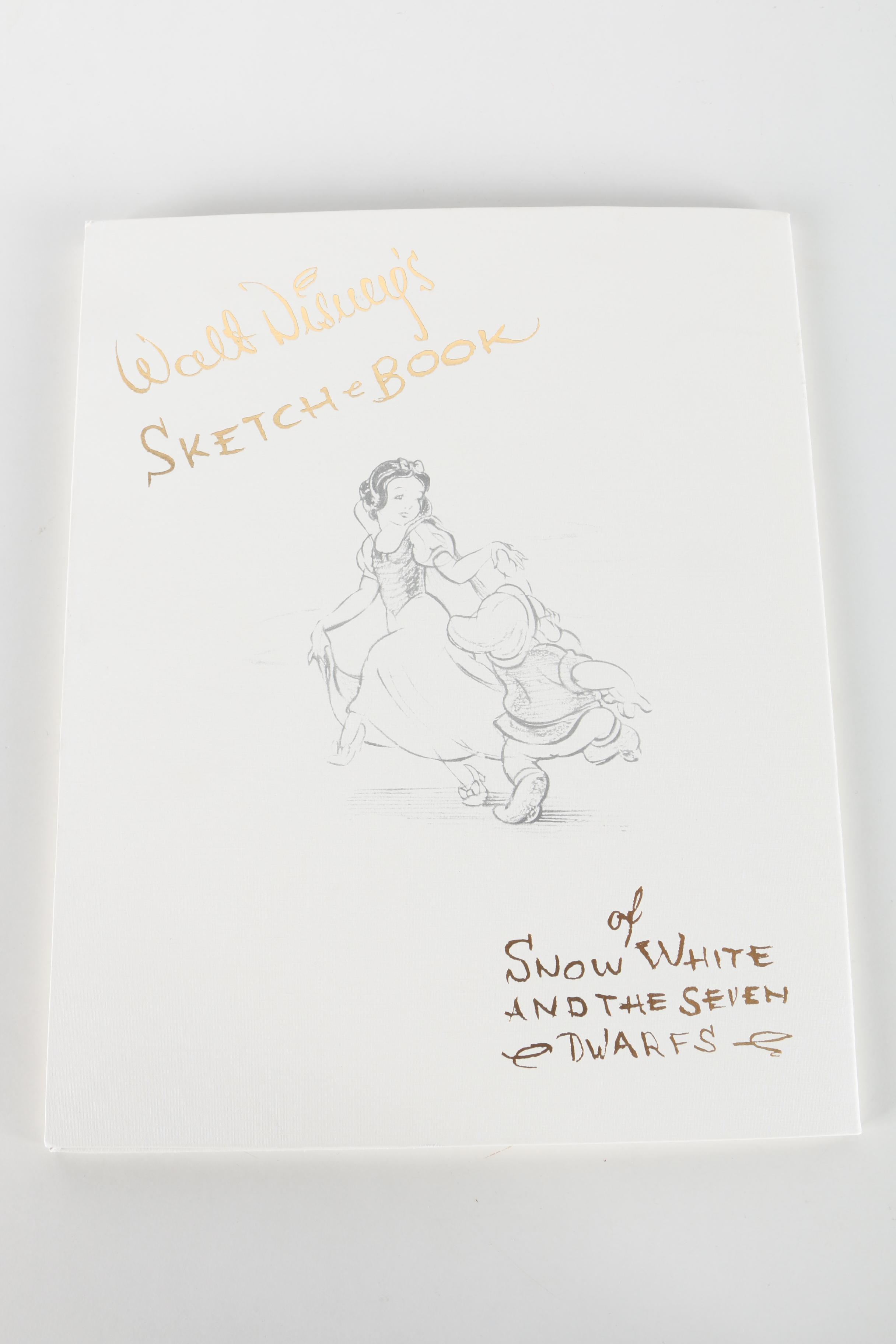 Limited Gold Edition of "Walt Disney's Sketch Book of Snow White and the Seven Dwarves"