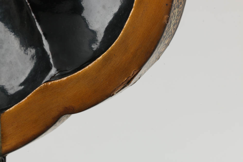 Chinese Qing Dynasty Lobate Tea Caddy Chest