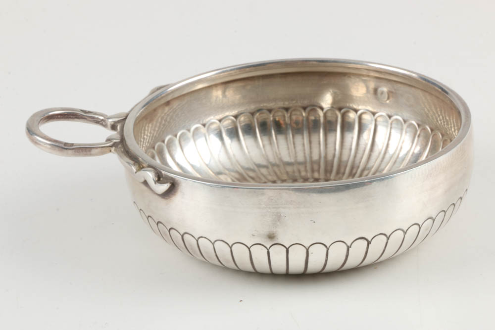 19th Century French Sterling Silver Louis Philippe Coin Tastevin