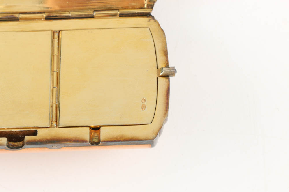 Early 20th Century Sterling Silver Minaudiere with Tassel