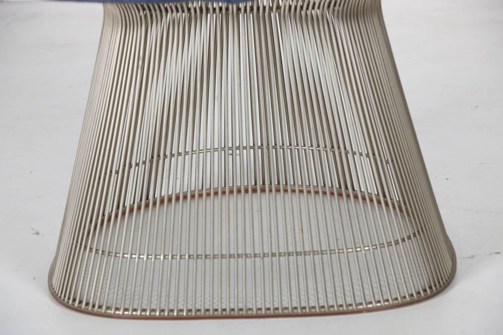 Warren Platner Lounge Chair and Ottoman for Knoll Furniture