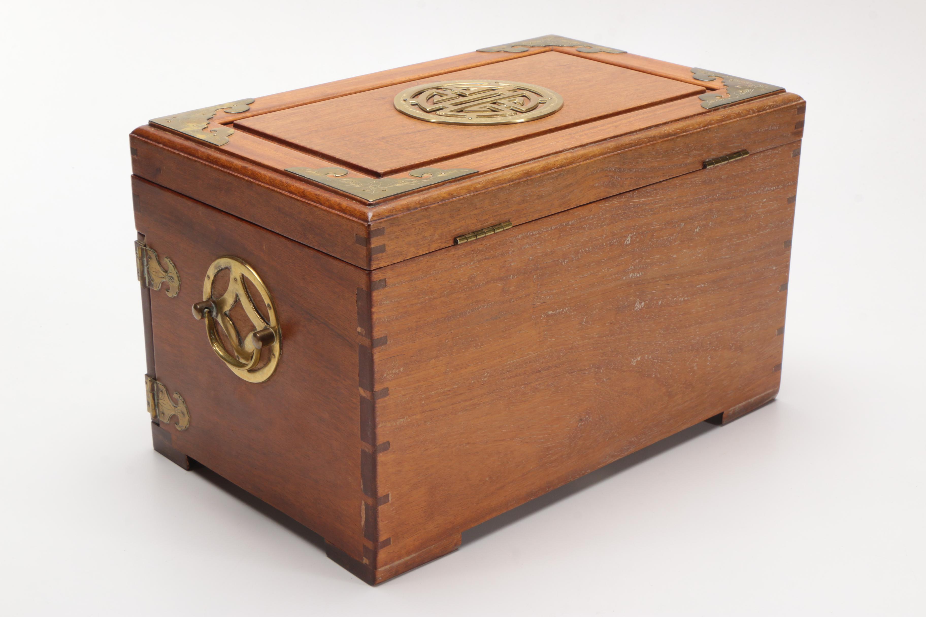 Vintage Wooden Trinket Boxes