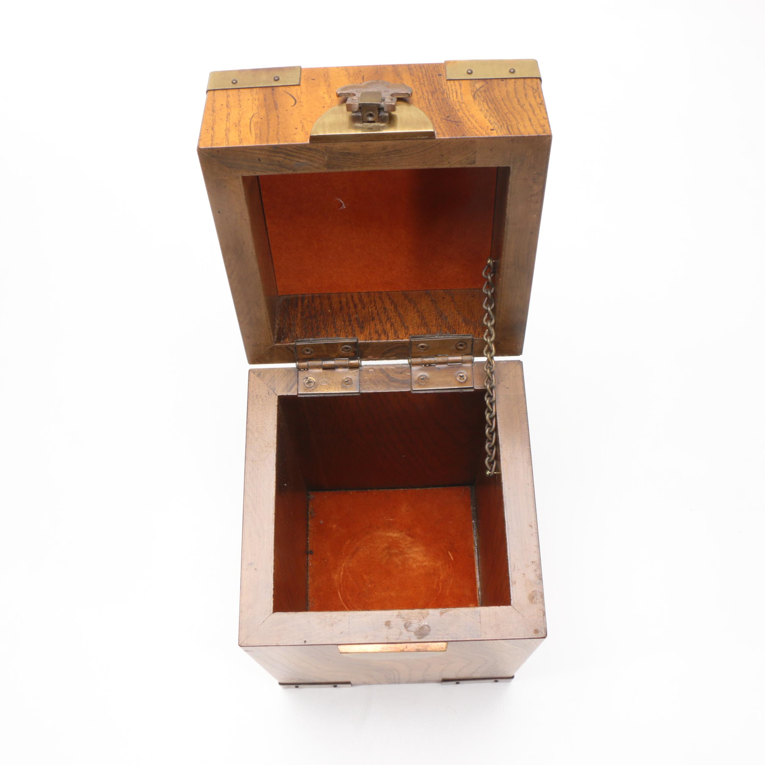 Vintage Wooden Trinket Boxes