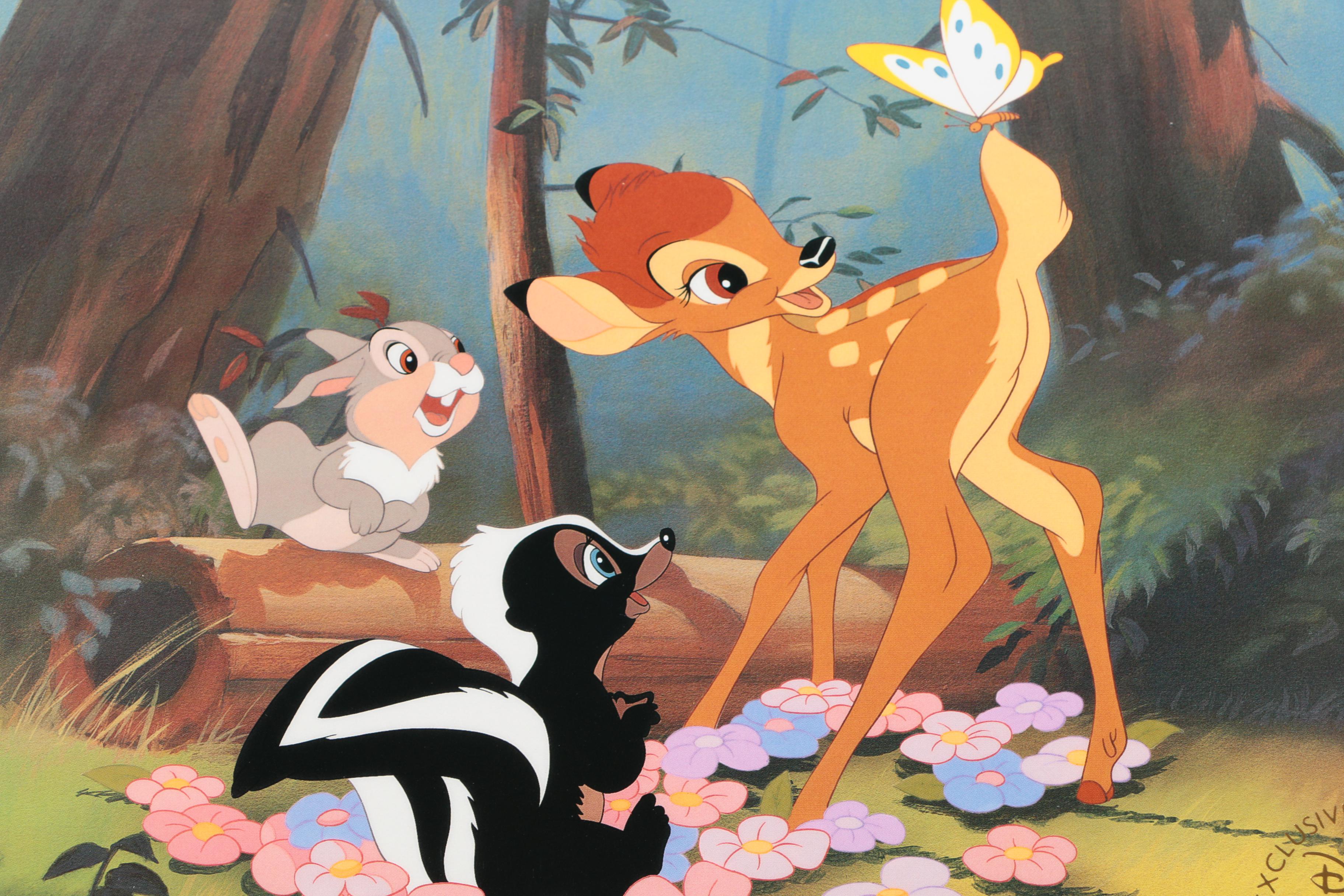 Offset Lithographs on Paper of Disney Movie Stills