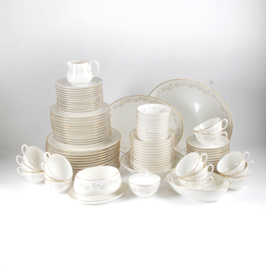 Noritake "Gold Ivy" China Set