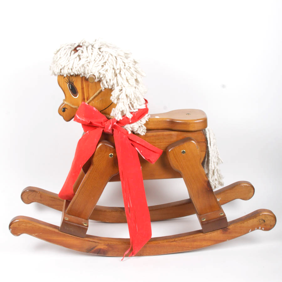 Wooden Rocking Horse