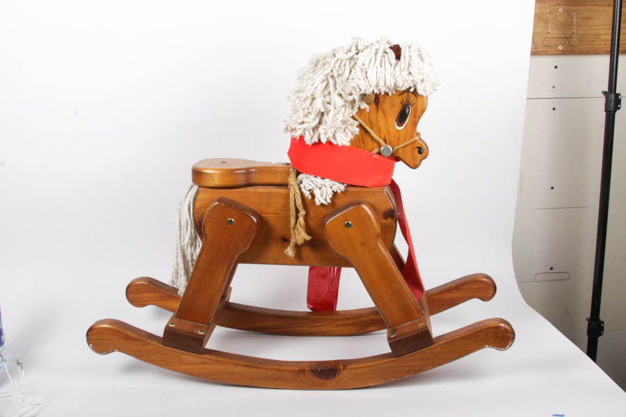 Wooden Rocking Horse