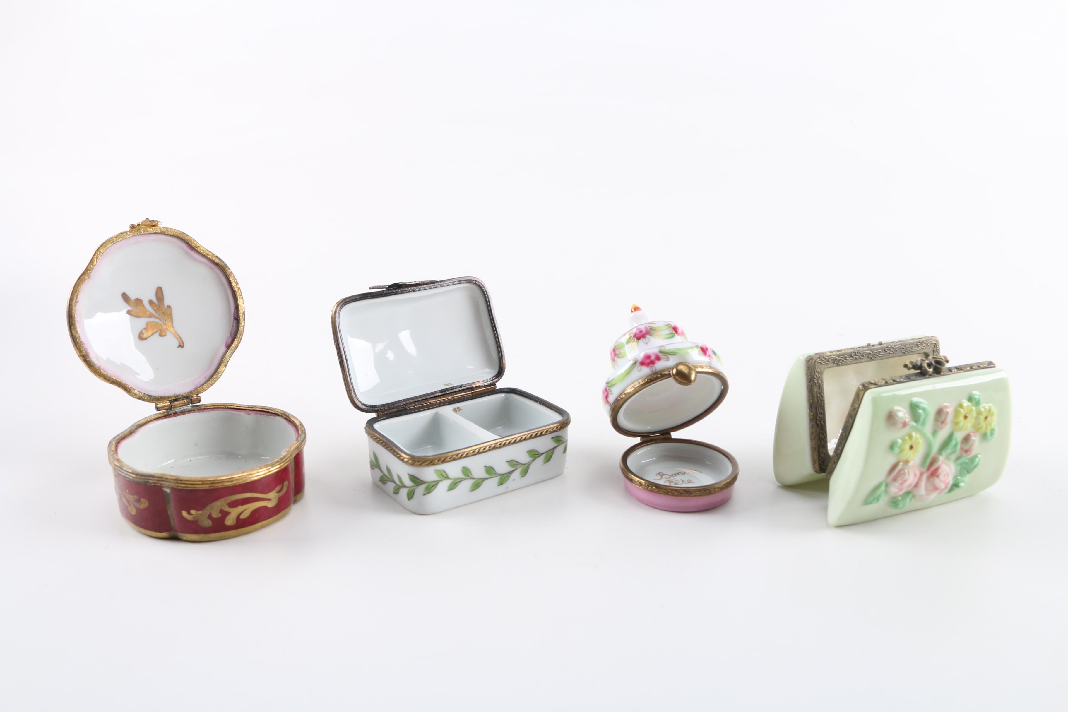 Ceramic Trinket Boxes