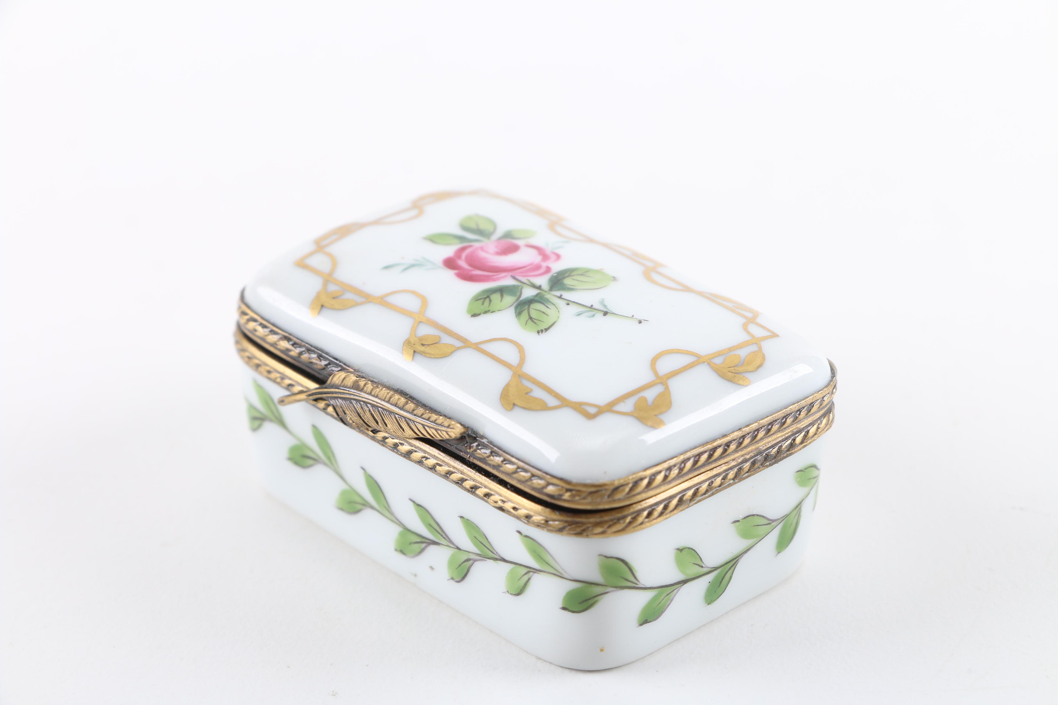 Ceramic Trinket Boxes