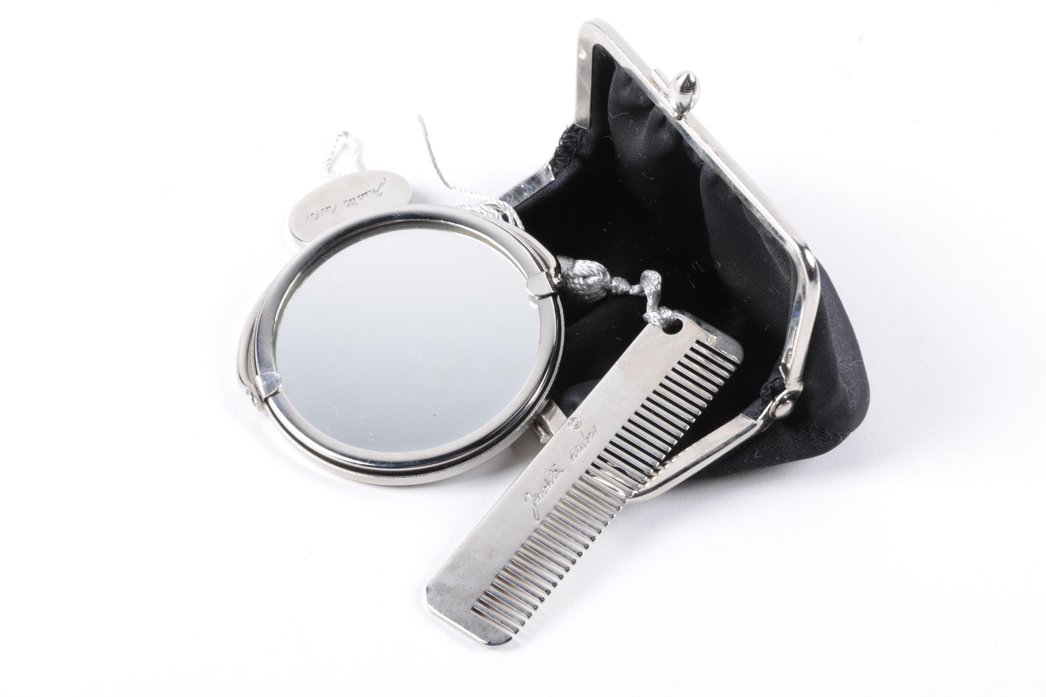 Judith Leiber Satin Art Deco Style Evening Bag