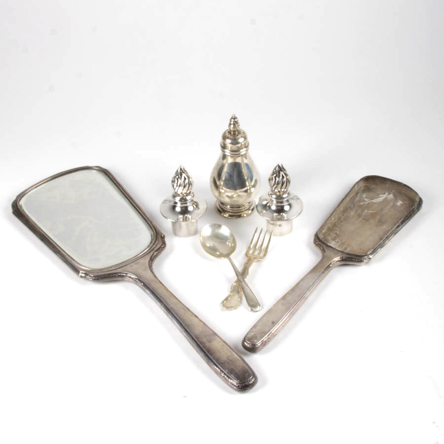 Vintage Sterling Silver Decorative Items and More