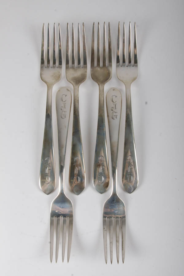 S. Kirk & Son Monogrammed Sterling Silver Flatware