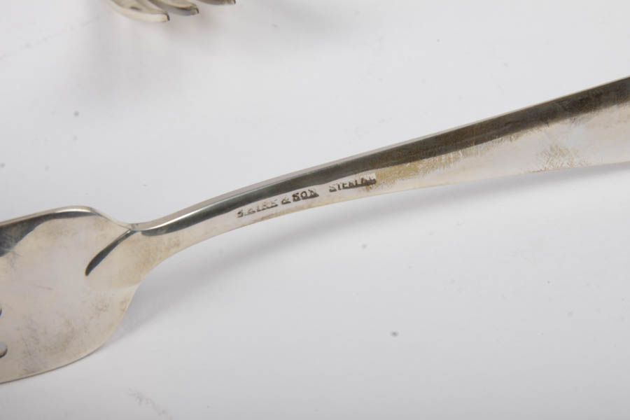 S. Kirk & Son Monogrammed Sterling Silver Flatware