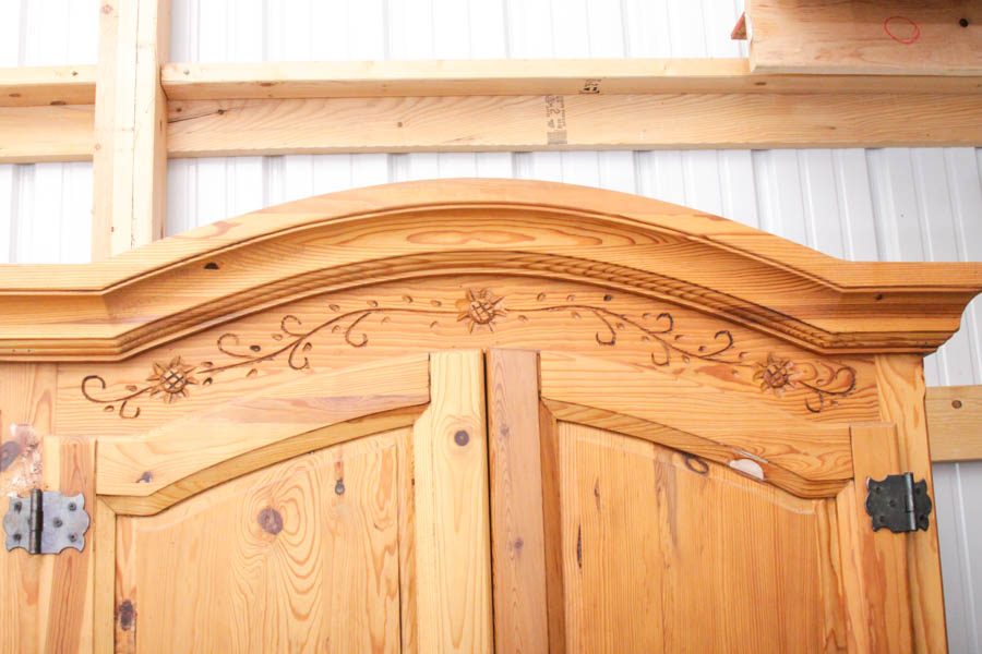 Pine Entertainment Armoire