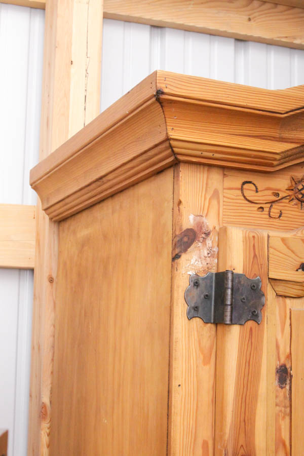 Pine Entertainment Armoire