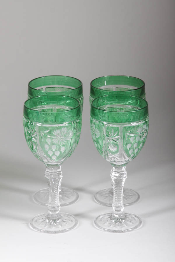 Vintage Bohemia Czech Republic Crystal Barware