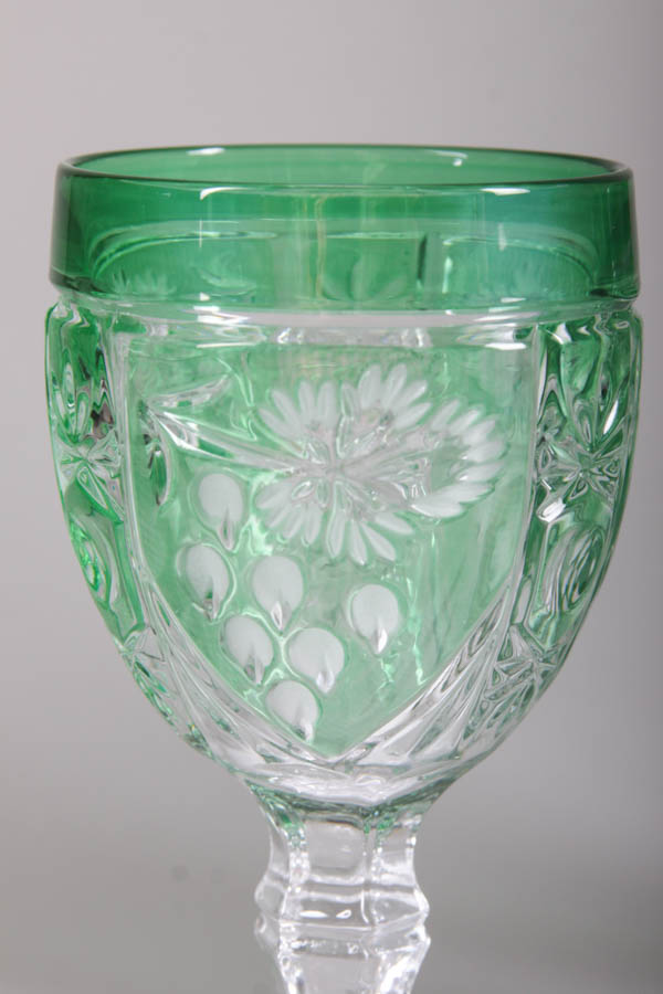 Vintage Bohemia Czech Republic Crystal Barware