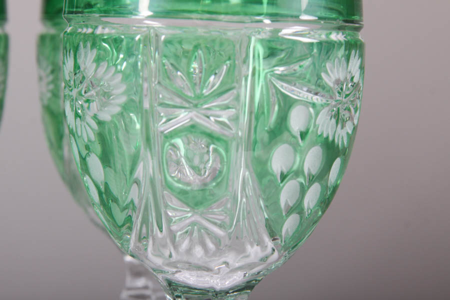 Vintage Bohemia Czech Republic Crystal Barware