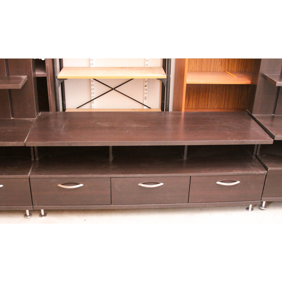 Modern Style Entertainment Wall Unit