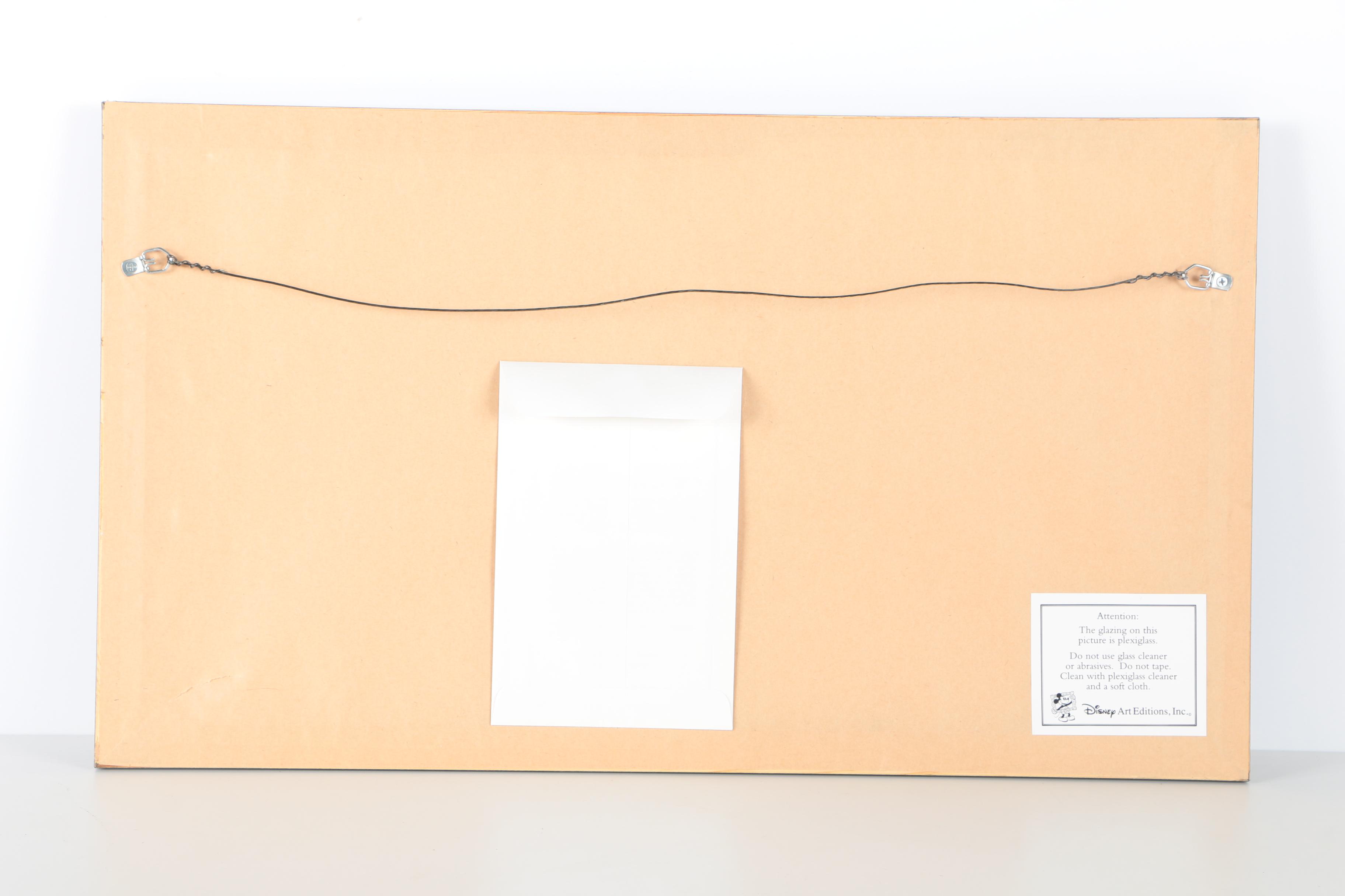 The Walt Disney Company Limited Edition Sericel "Mickey Through the Years"