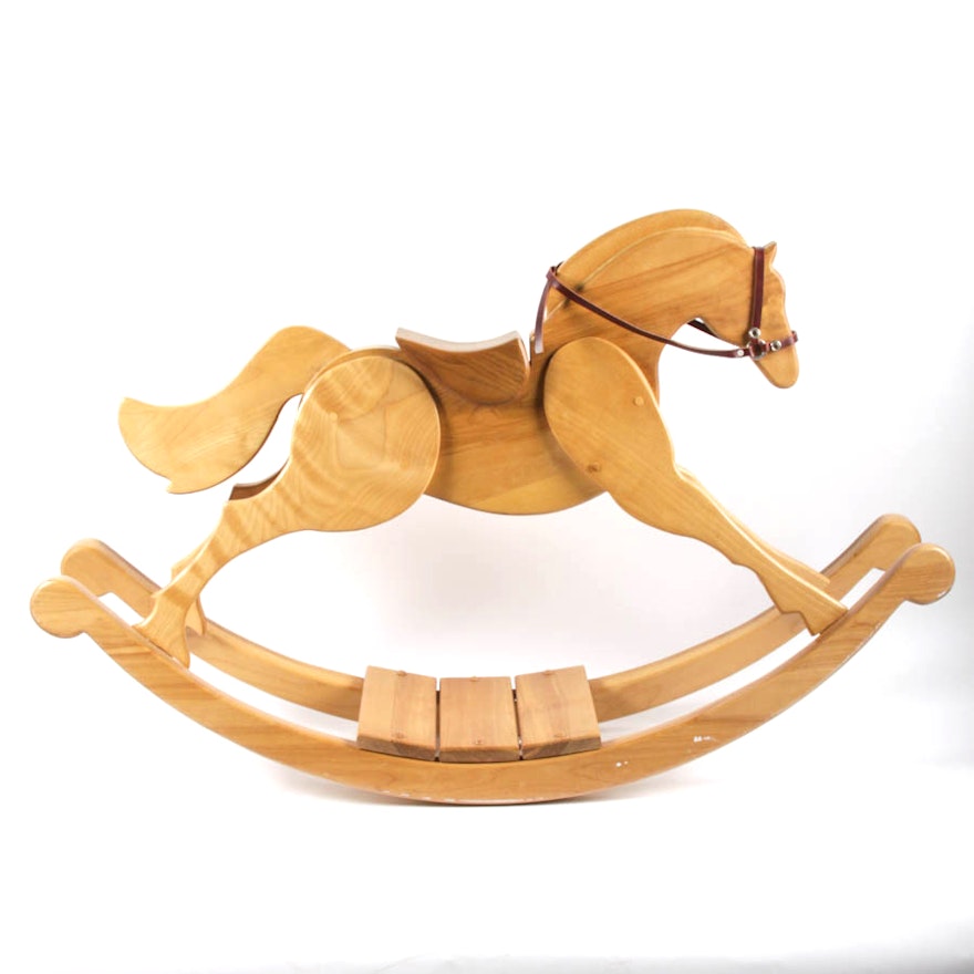 Wooden Rocking Horse