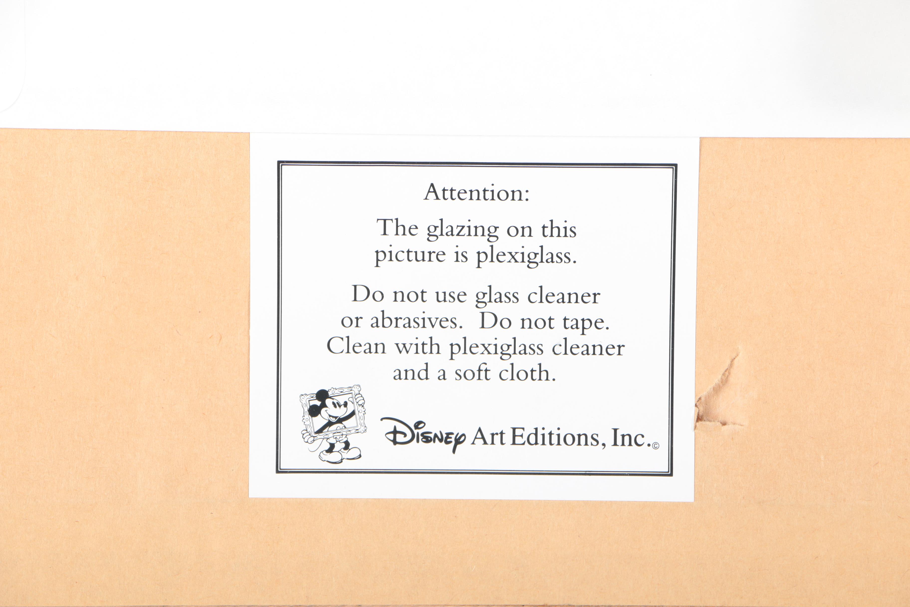 The Walt Disney Company Limited Edition Sericel "Donald Through the Years"