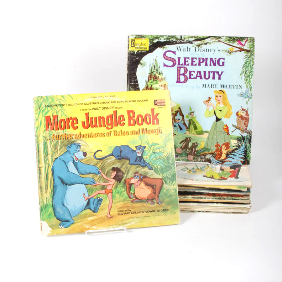 Vintage Disney Children's Record Collection