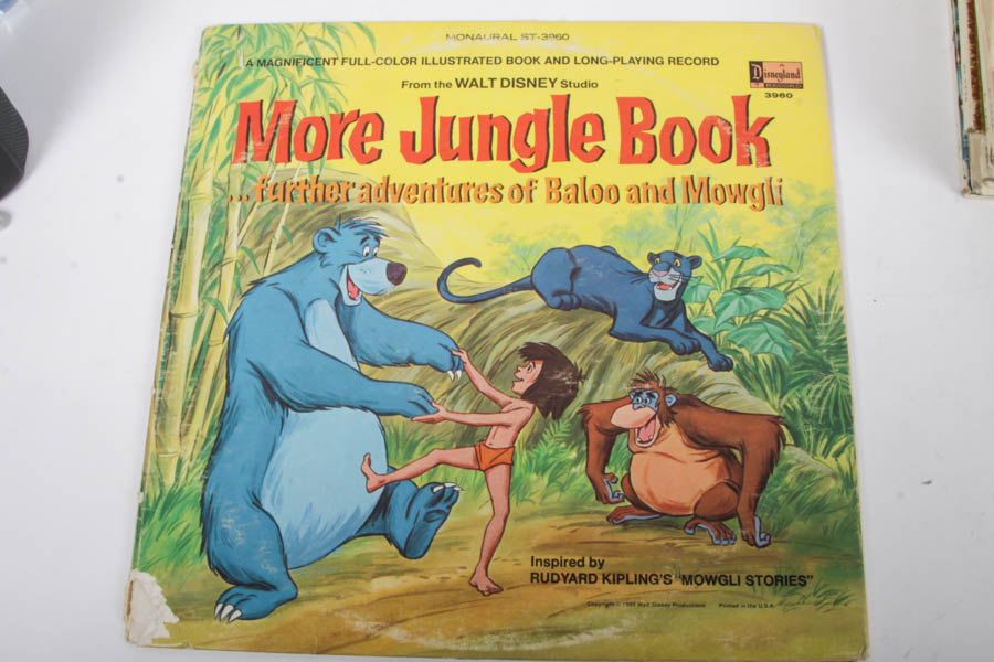 Vintage Disney Children's Record Collection