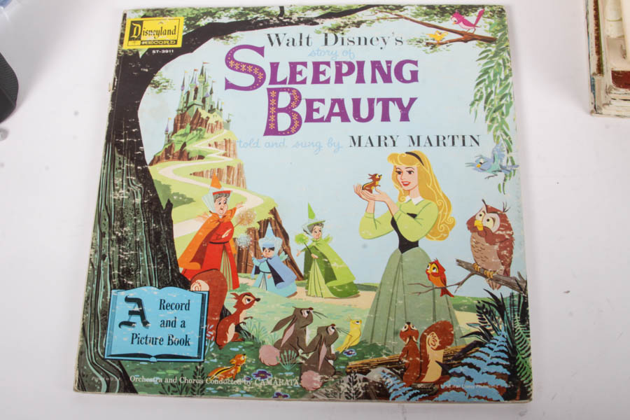 Vintage Disney Children's Record Collection